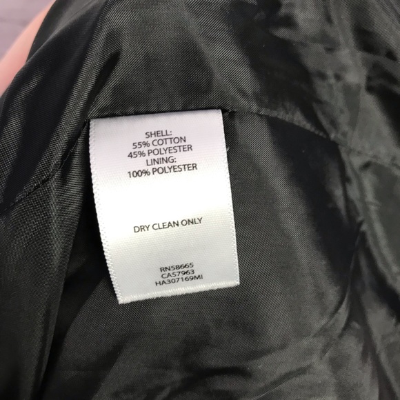 Halogen Tweed Striped ZipUp Moto Career Jacket L - Picture 6 of 6